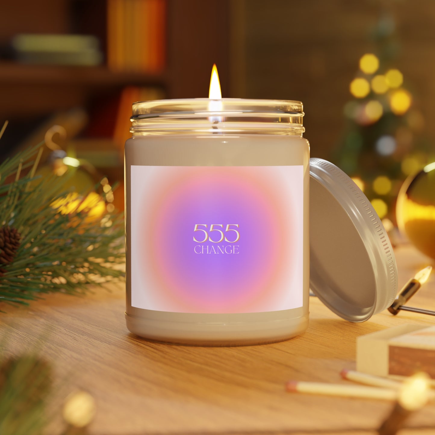 555 Change Aura Candle