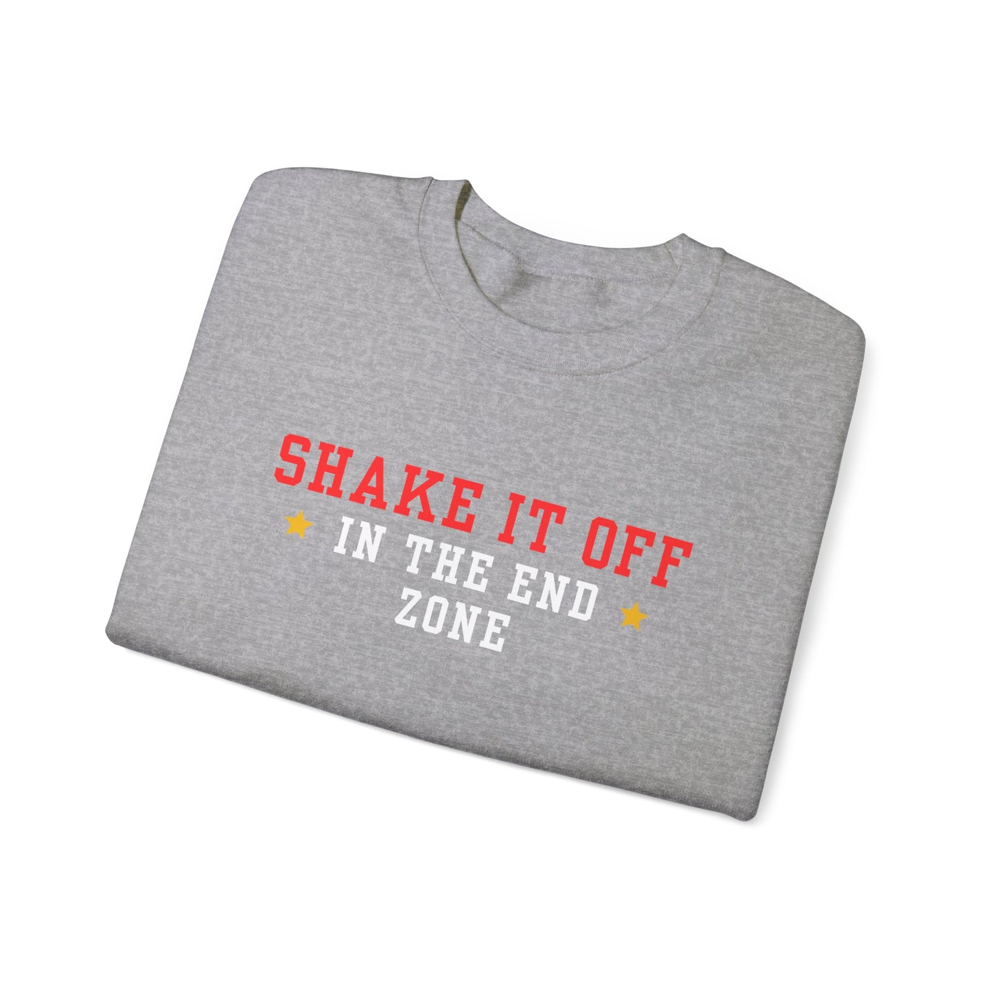 "Shake It Off In The End Zone" Game Day Sweatshirt