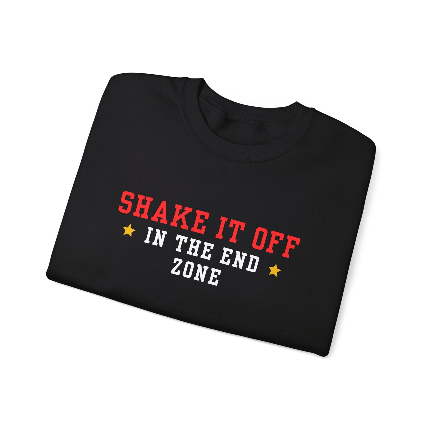 "Shake It Off In The End Zone" Game Day Sweatshirt