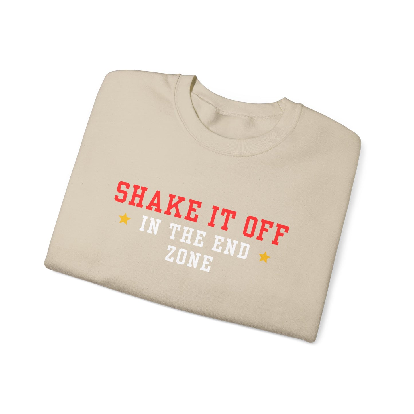 "Shake It Off In The End Zone" Game Day Sweatshirt