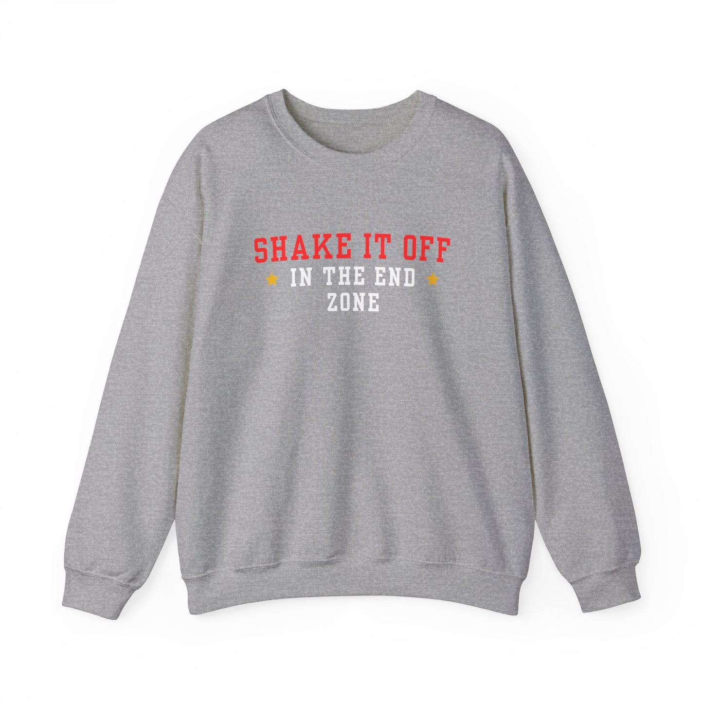 "Shake It Off In The End Zone" Game Day Sweatshirt