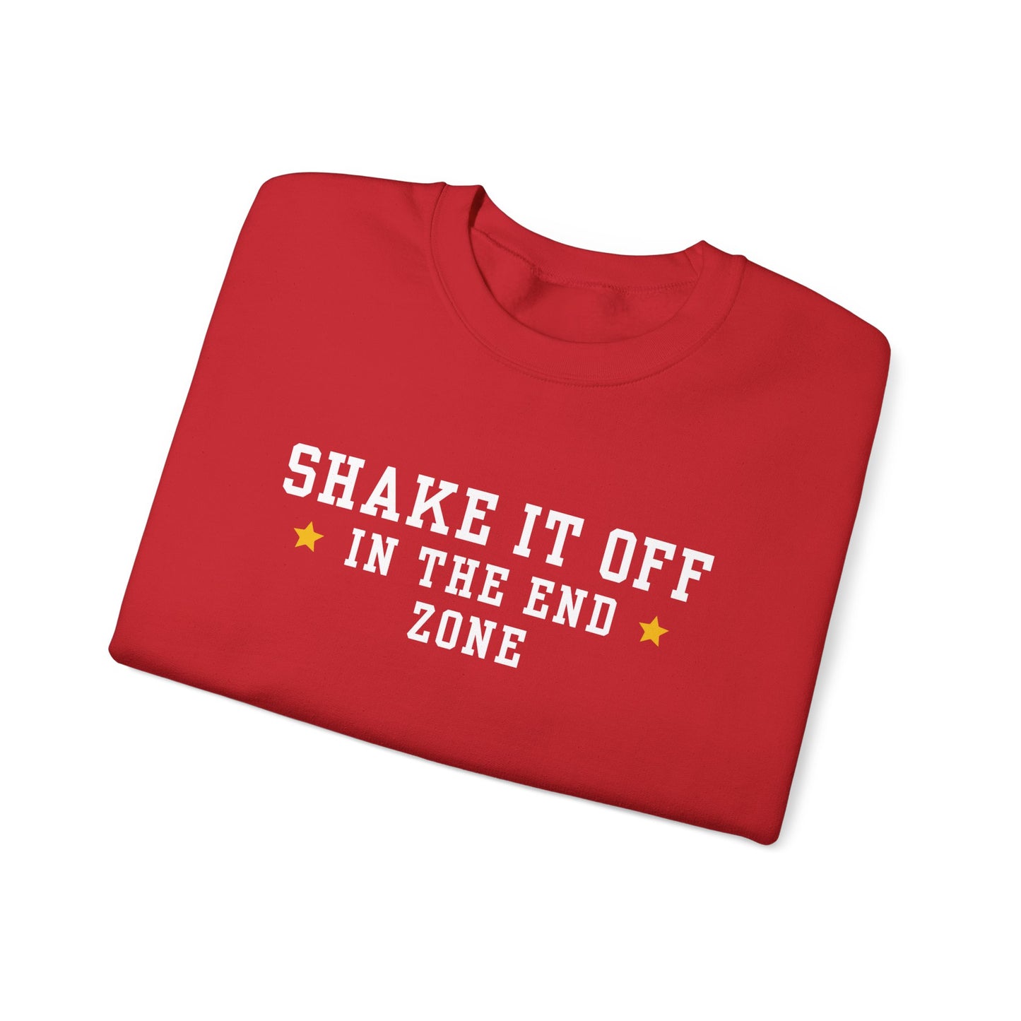"Shake It Off In The End Zone" Game Day Sweatshirt