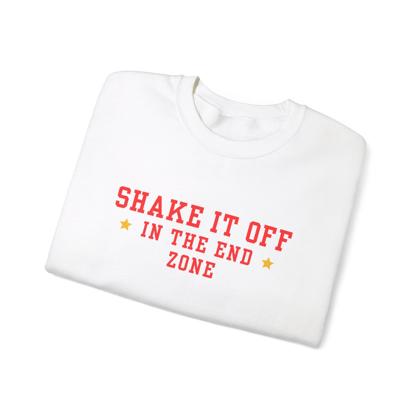"Shake It Off In The End Zone" Game Day Sweatshirt
