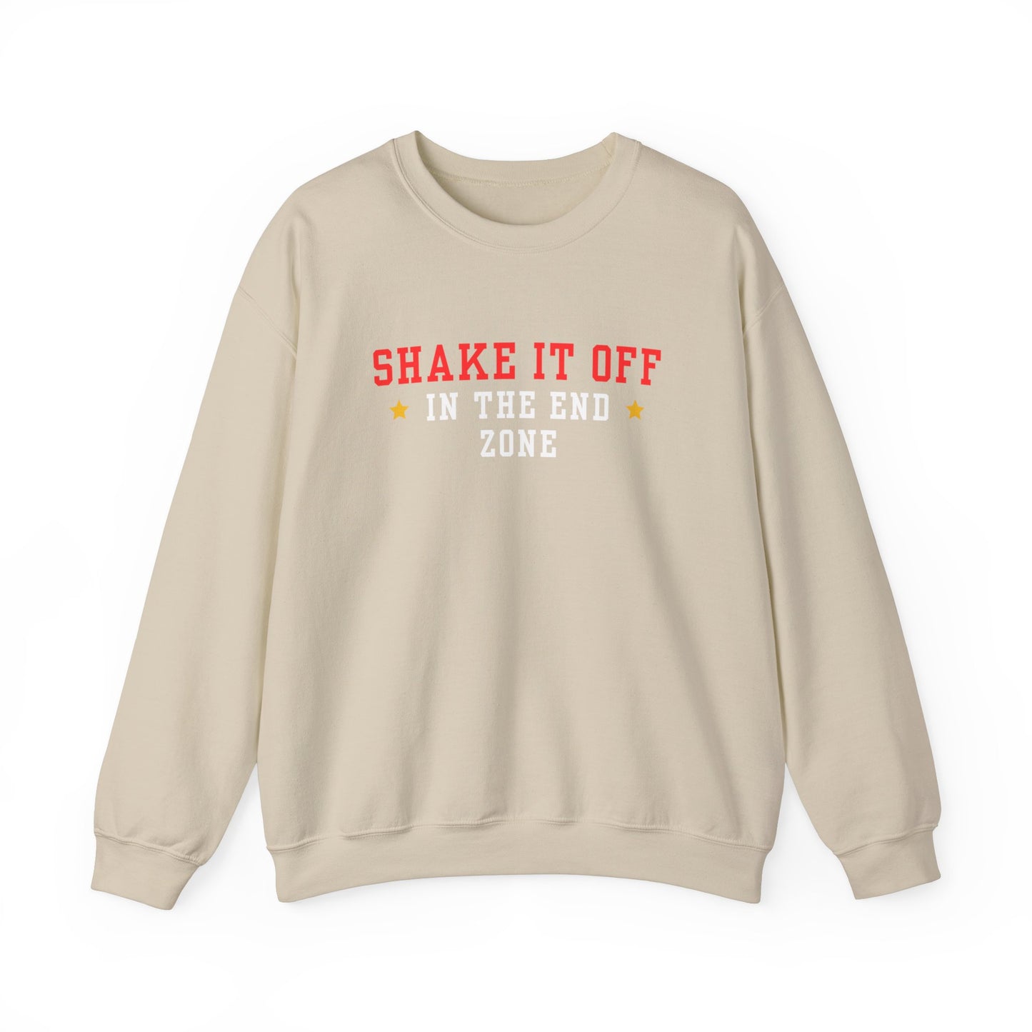 "Shake It Off In The End Zone" Game Day Sweatshirt